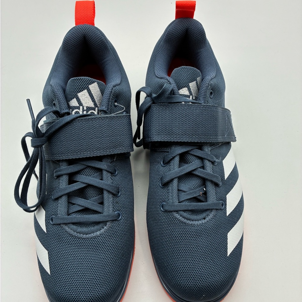 Adidas Unisex’s Navy Athletic Sneakers with White Stripes, 10
